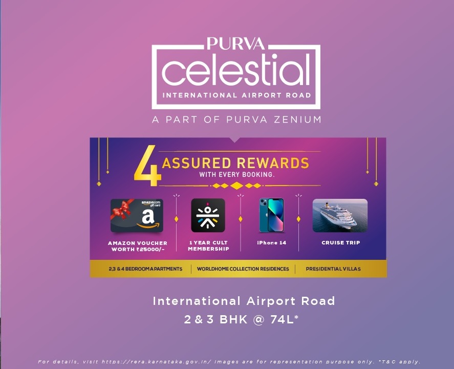 Purva Celestial Location map